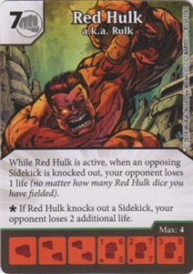 Red Hulk - a.k.a. Rulk 0085 Uncommon