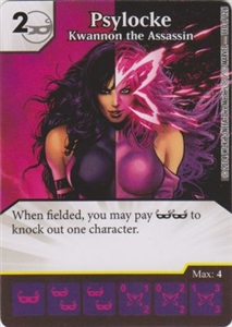 Psylocke - Kwannon the Assassin 0110 Rare