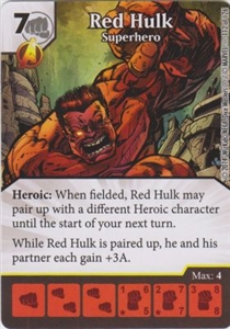 Red Hulk - Superhero 0112 Rare