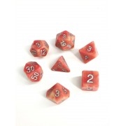 Passion dice set 4/6/8/10/10s/12/20 - 7 Dice