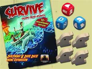 Survive: Escape from Atlantis! Dolphins & Dive Dice Mini Extension